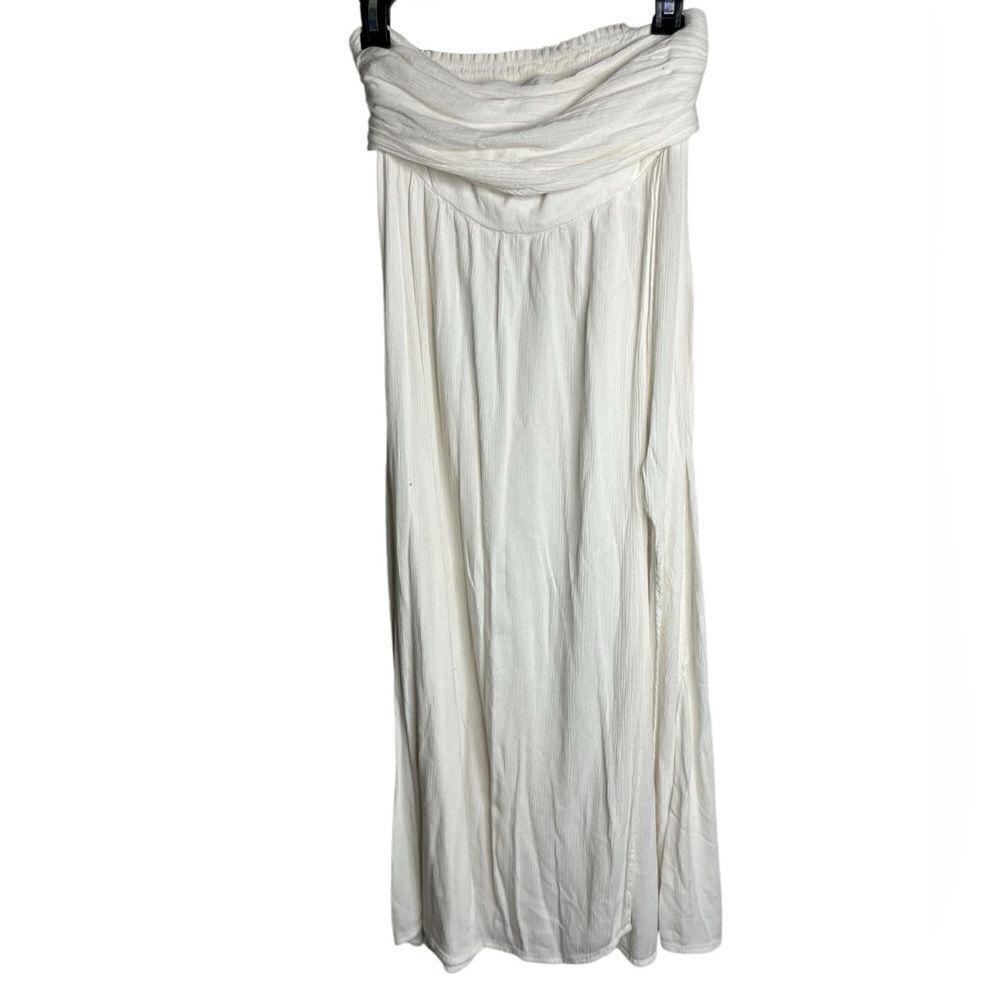 Rewash Flowy Maxi Skirt Cover Up White Size Medium